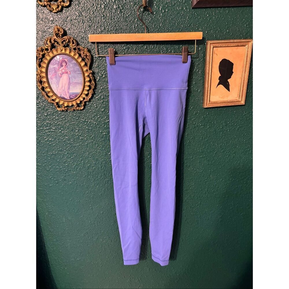 Lululemon Wunder Train High-Rise Tight 25" Wild Indigo Sz 2